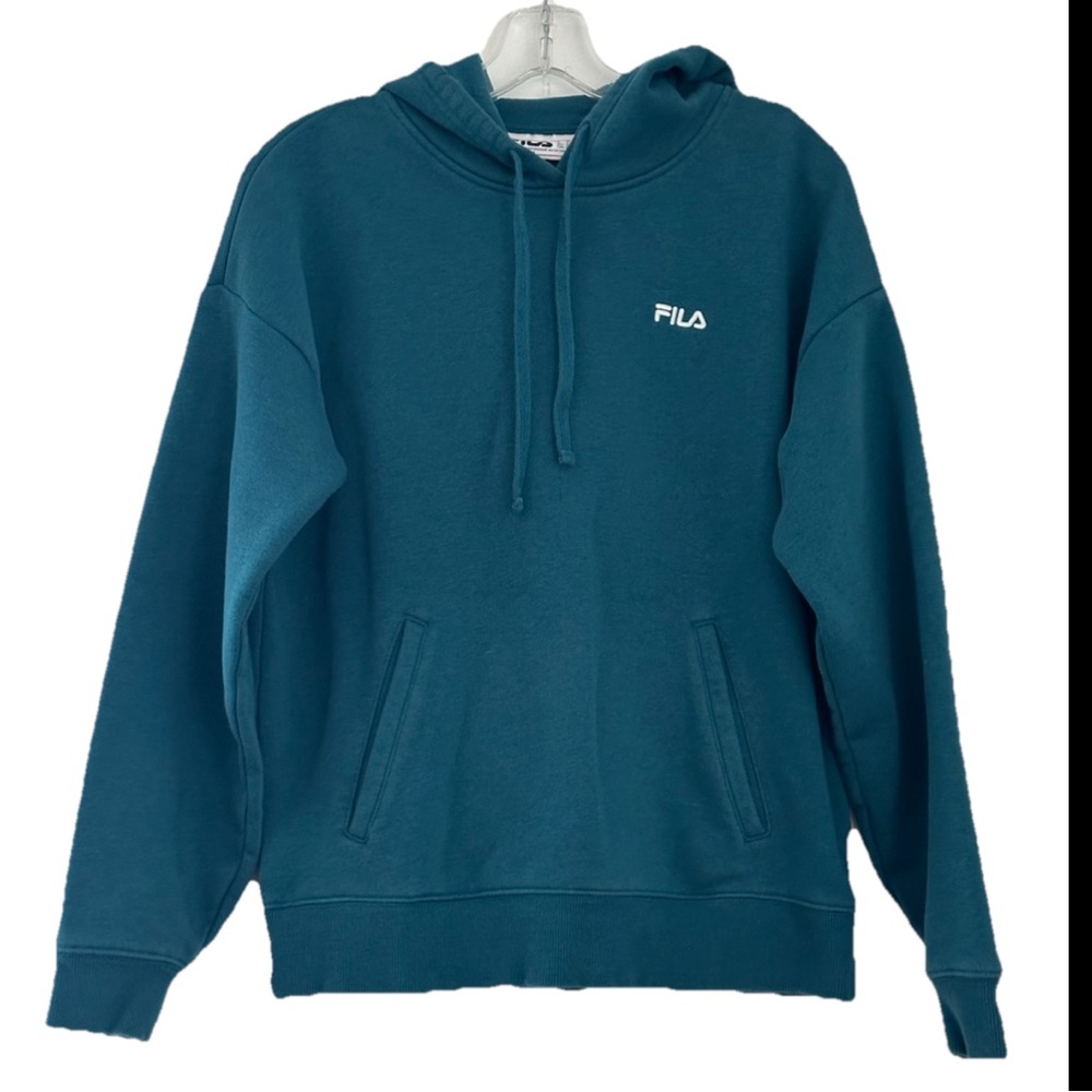 Fila Women's Long Sleeve Fleece Pullover Hoodie Medium